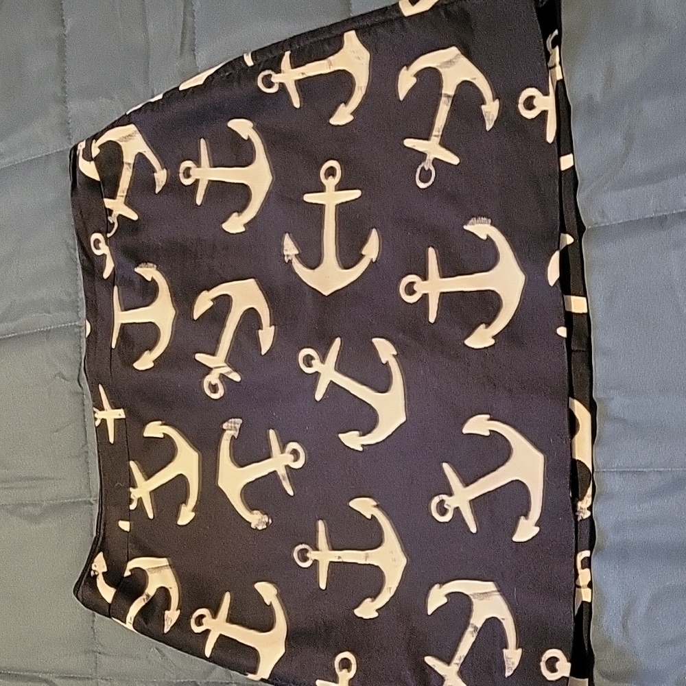 Super cute Anchor skirt by J.Crew
